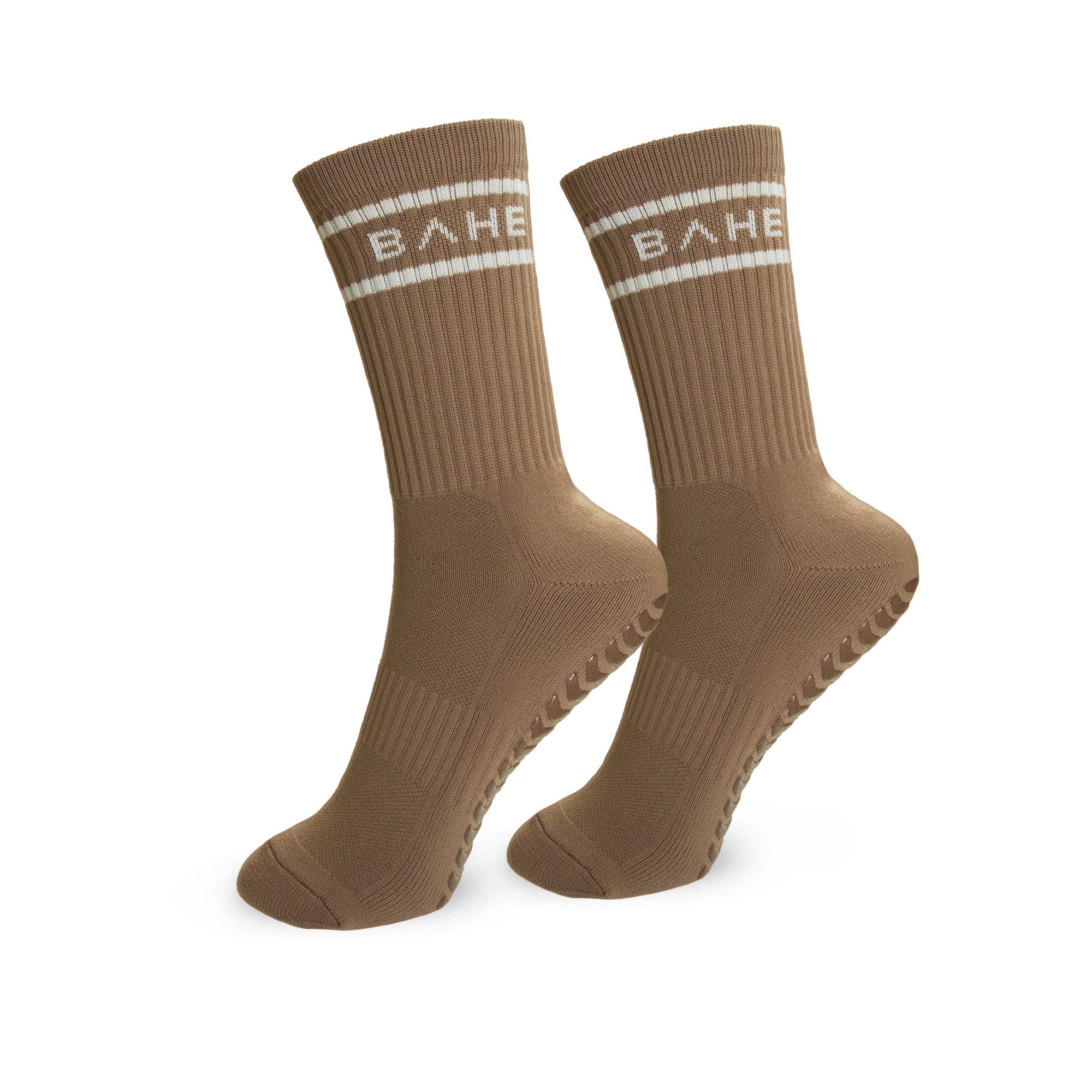 STUDIO GRIPPY CREW SOCKS QUICKSAND