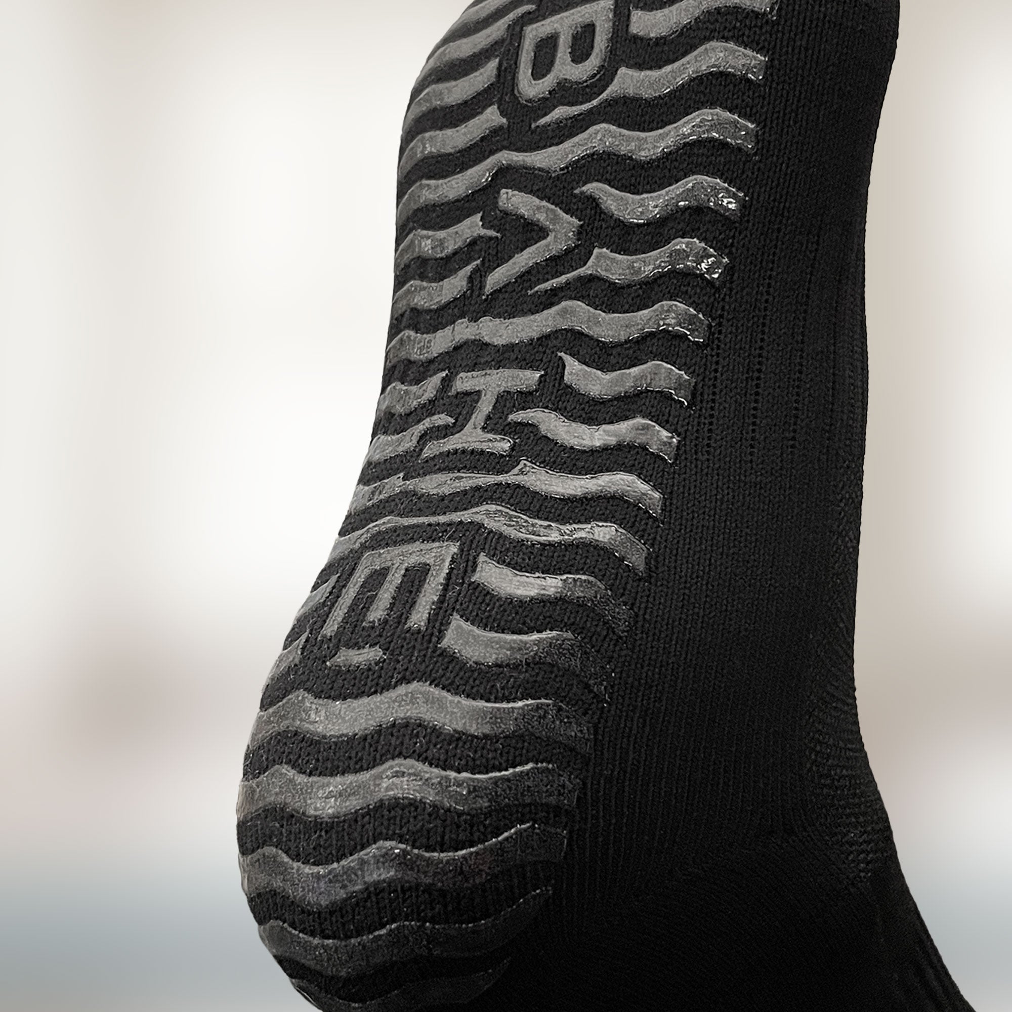STUDIO GRIPPY CREW SOCKS ANTHRACITE