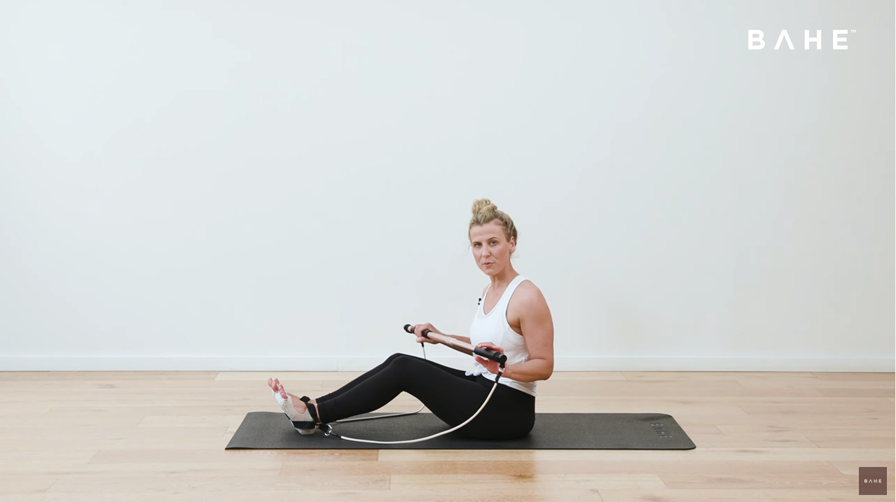 Exercise Rotation Bar Seated Rotation Exercise with Pilates Bar – BAHE