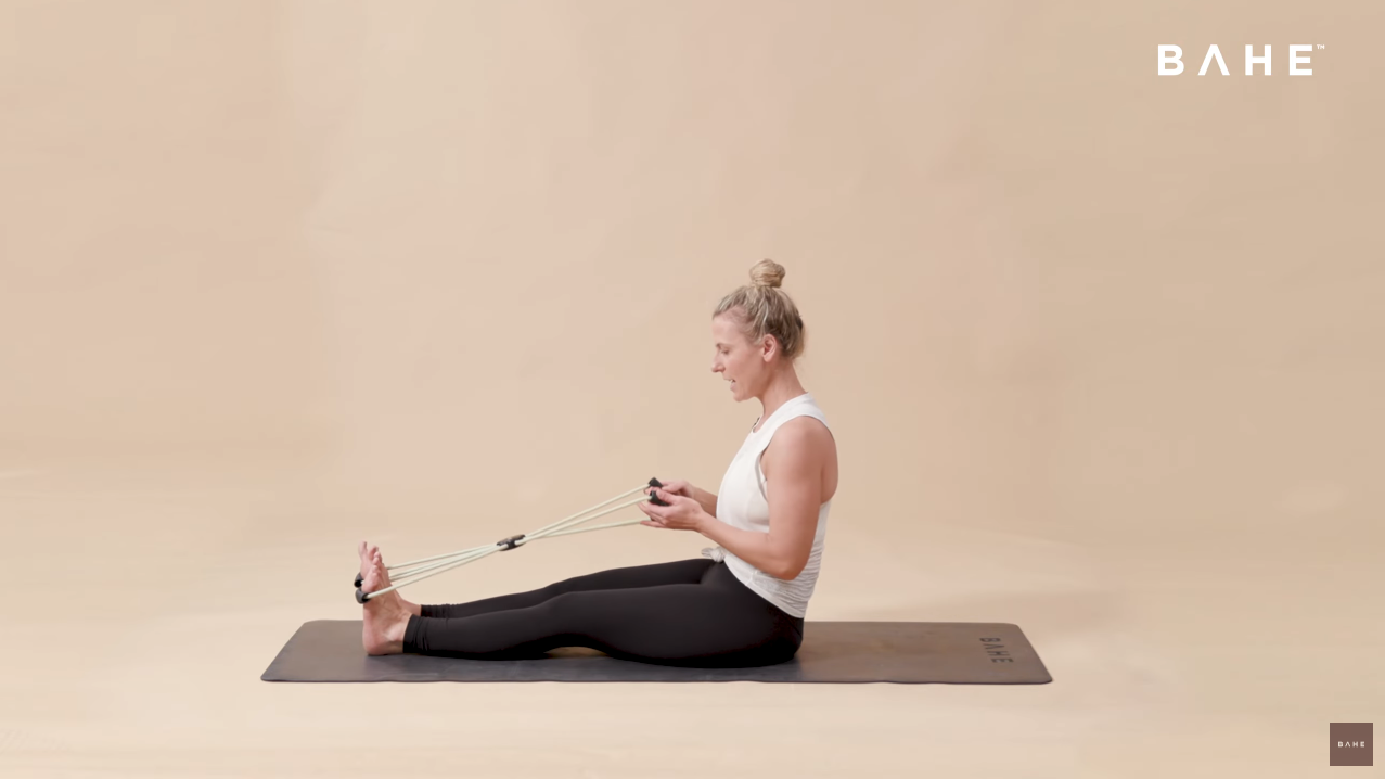 Seated Row with Rotation Exercise – BAHE