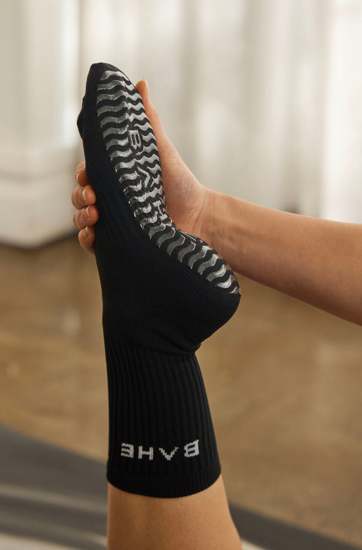STUDIO GRIPPY CREW SOCKS