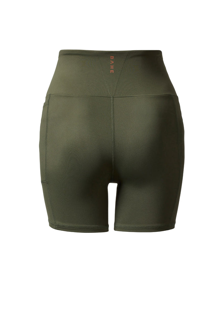 DINAMICA HIGH-RISE SHORTS 5" KHAKI