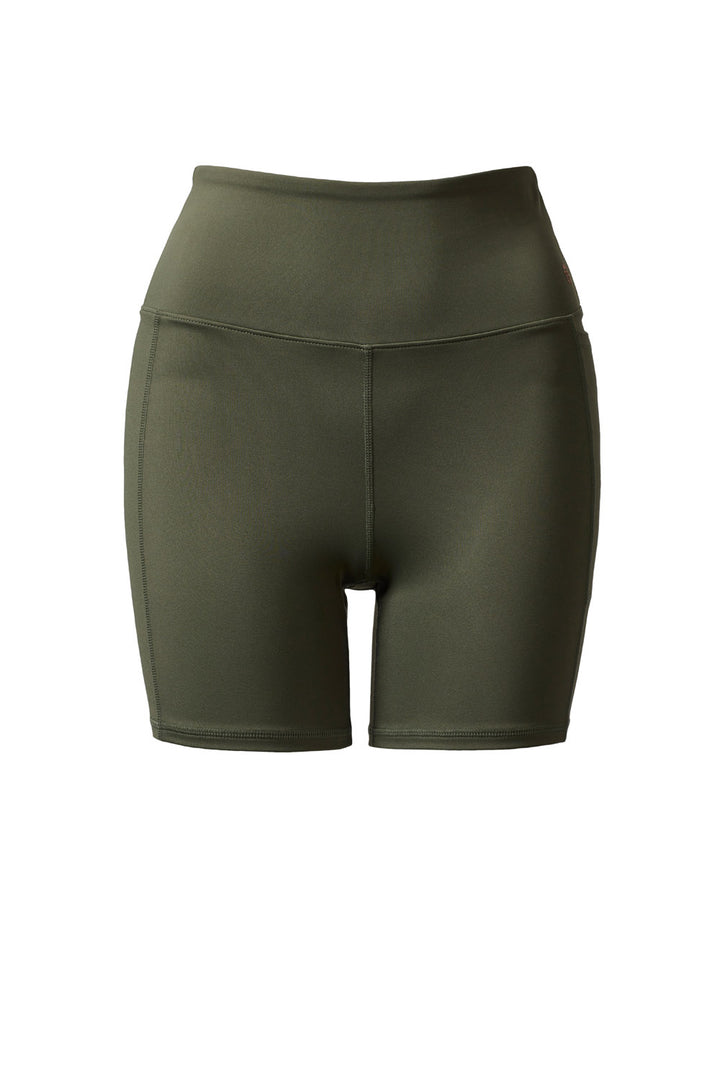 DINAMICA HIGH-RISE SHORTS 5" KHAKI