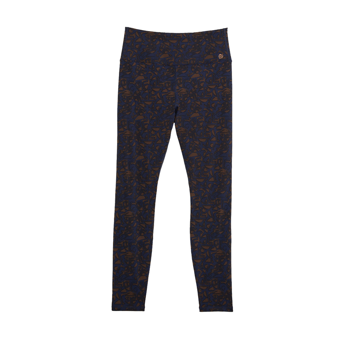 DINAMICA HIGH-RISE LEGGING 7/8 SYMBOL NAVY