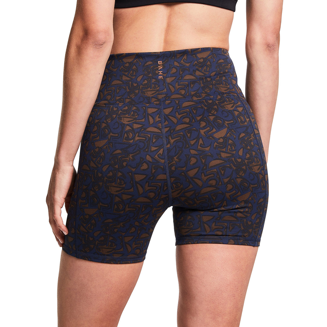 DINAMICA HIGH-RISE SHORTS 5" SYMBOL NAVY