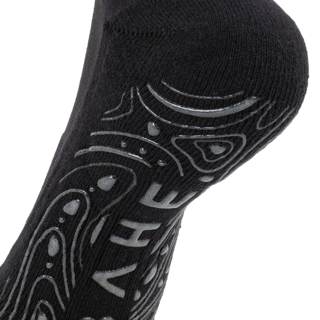 STUDIO GRIPPY ANKLE SOCKS ANTHRACITE