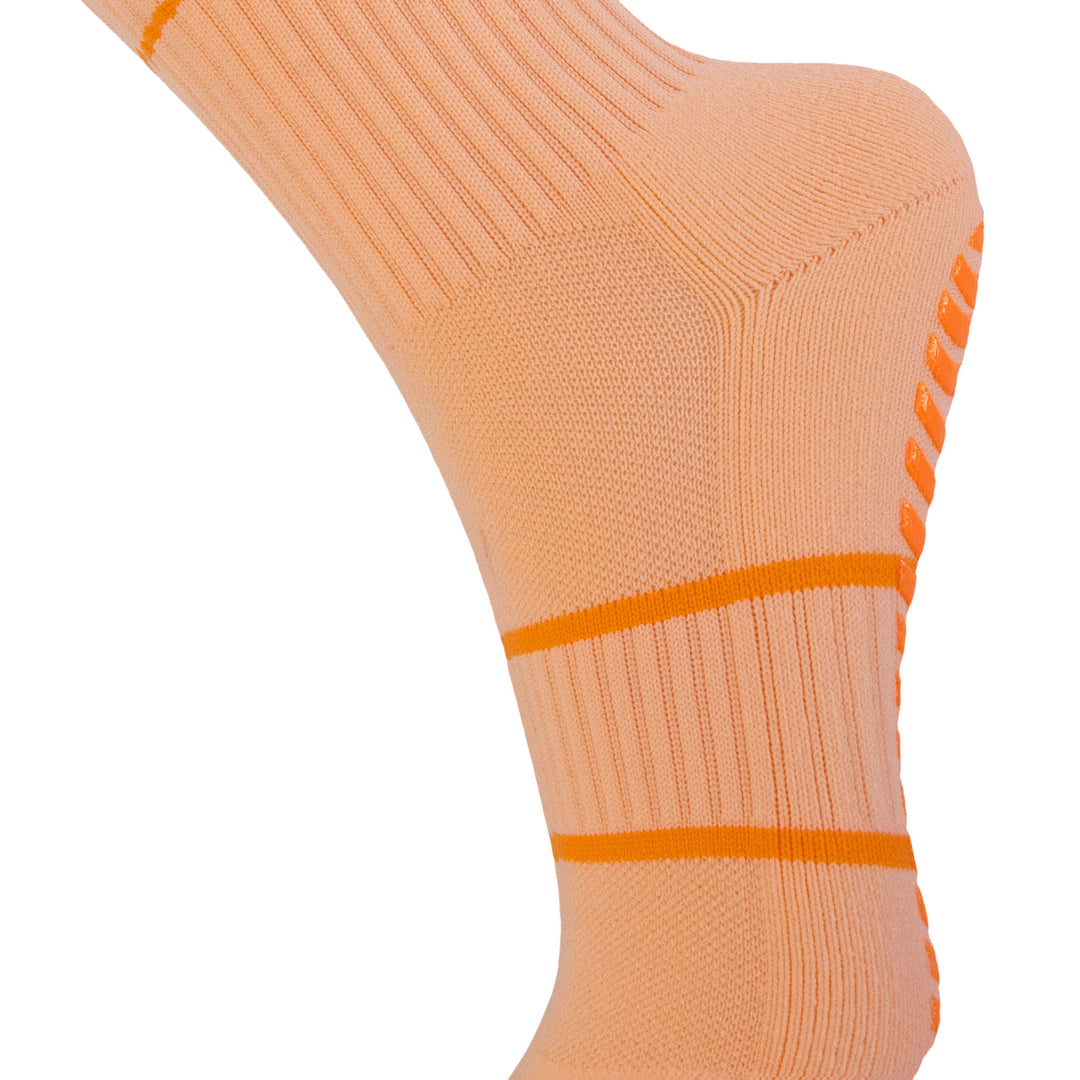 STUDIO GRIPPY CREW SOCKS SMALL PEACH FIZZ