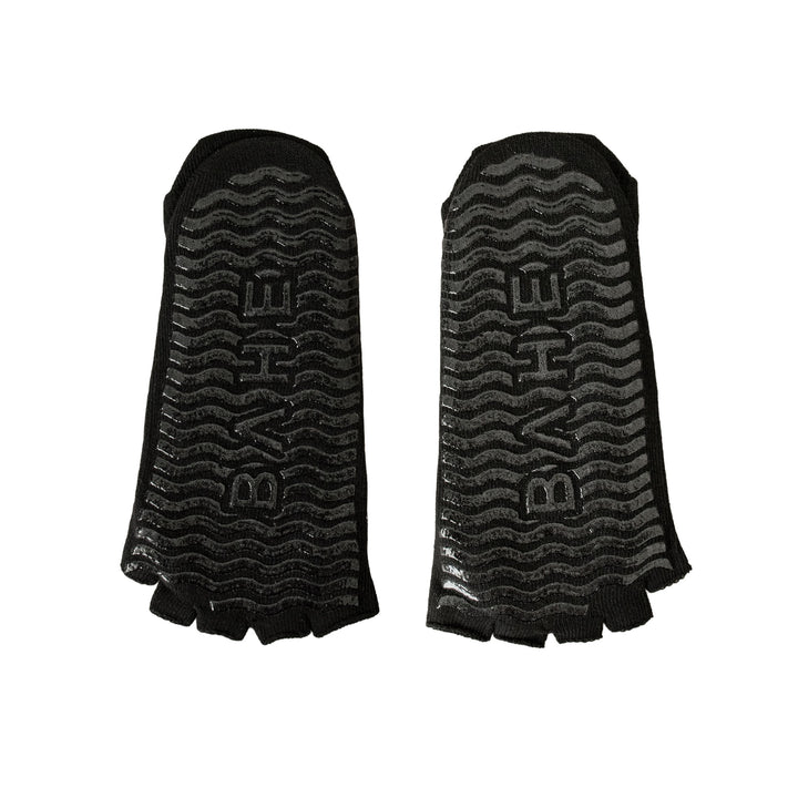 STUDIO GRIPPY OPENTOE SOCKS ANTHRACITE