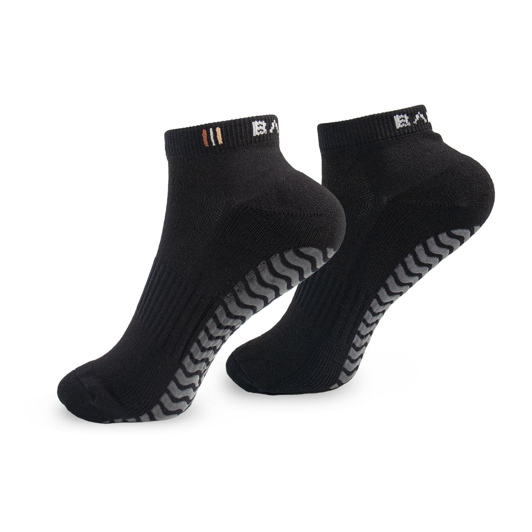 STUDIO GRIPPY ANKLE SOCKS 2 PACK ANTHRACITE/FOREST GREEN