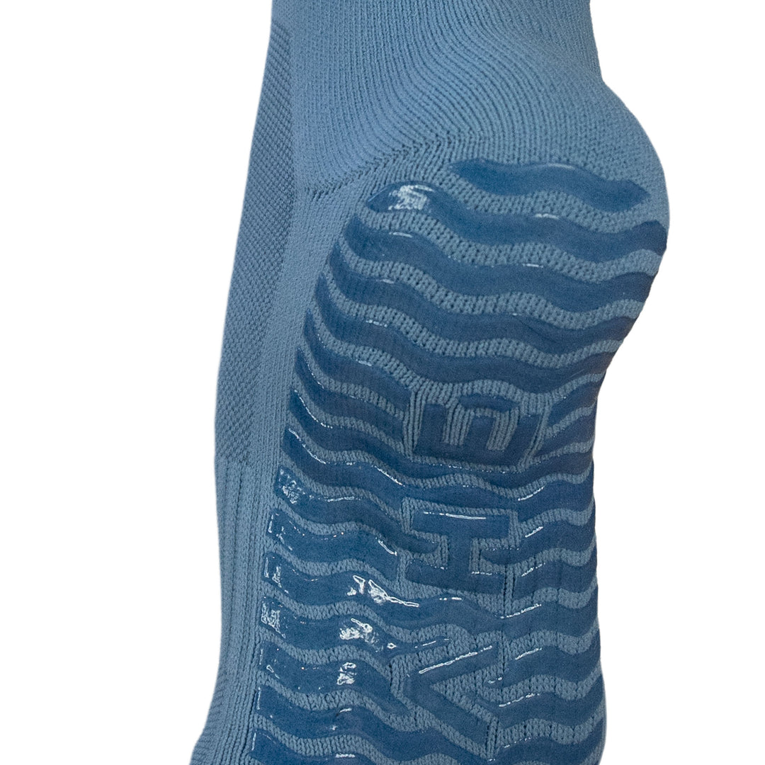 STUDIO GRIPPY CREW SOCKS 2 PACK COCONUT/POWDER BLUE