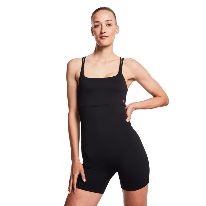 SUPERFLEXI SHORT ONESIE 5" BLACK